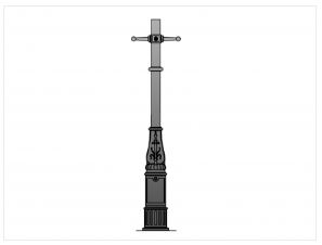 Cast Base Heritage Columns