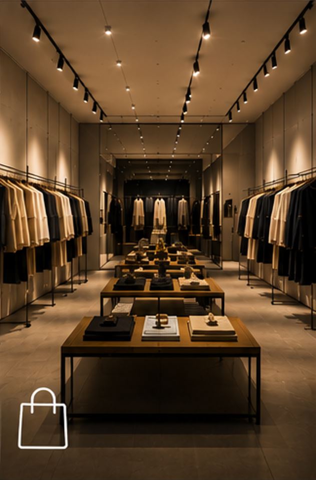 Retail Lighting Design Services Ireland - Designlux