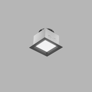 SDL 140 Microprism Square Downlight IP44